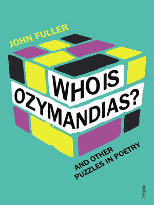 cover image of Who Is Ozymandias?